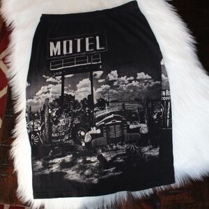 La Banga, Motel pull on pencil skirt ....